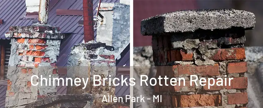  Chimney Bricks Rotten Repair Allen Park - MI