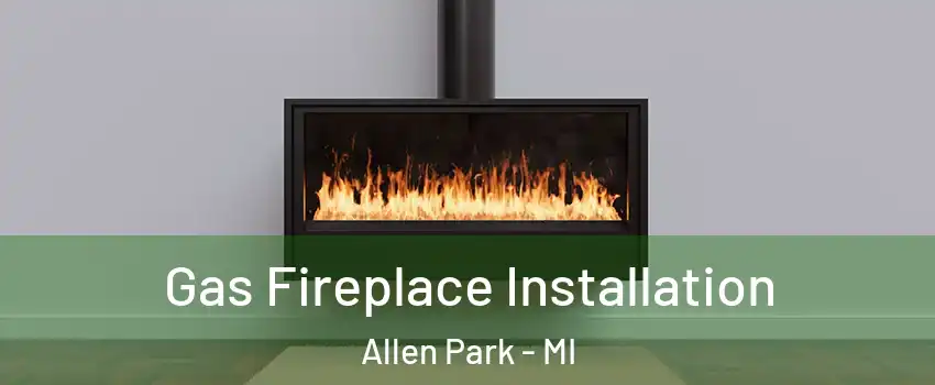  Gas Fireplace Installation Allen Park - MI