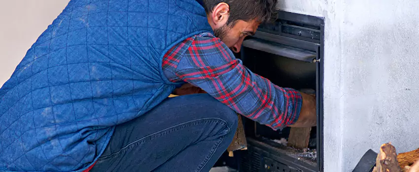 Gas Fireplace Inspection in Allen Park, Michigan