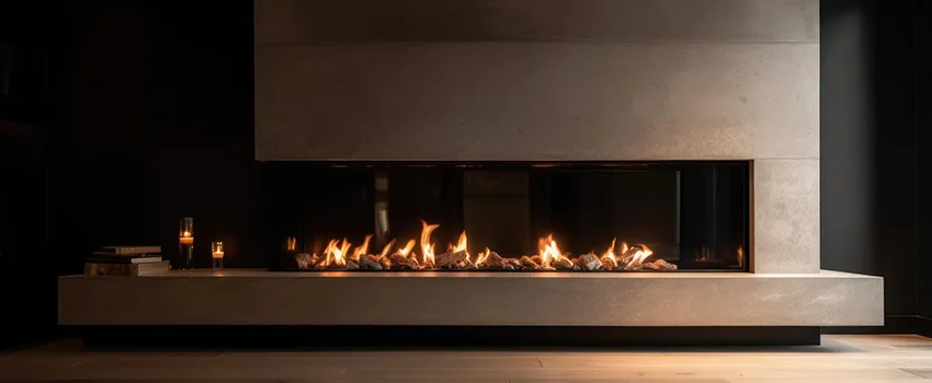 Gas Fireplace Ember Bed Design Services in Allen Park, Michigan