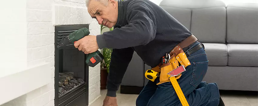 New Indoor Fireplace Installation in Allen Park, Michigan