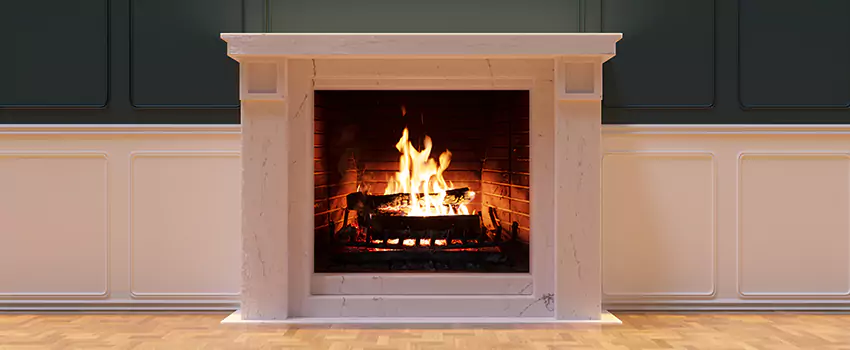 Open Flame Wood-Burning Fireplace Installation Services in Allen Park, Michigan