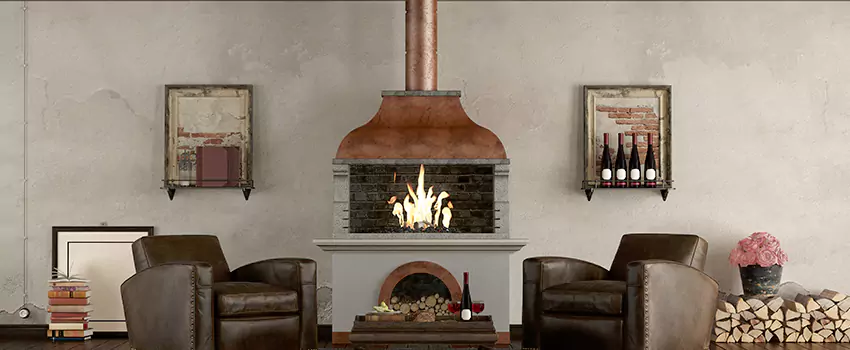 Thelin Hearth Products Providence Pellet Insert Fireplace Installation in Allen Park, MI