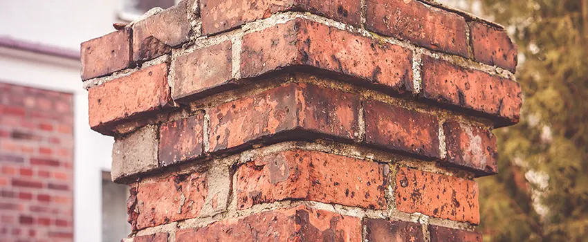 Cracked Chimney Bricks Repair Cost in Allen Park, Michigan