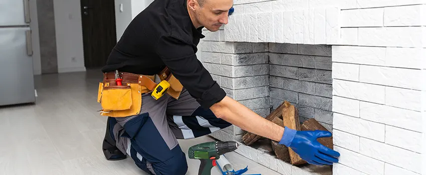 Fireplace Damaged Damper Frame Repair Services in Allen Park, Michigan
